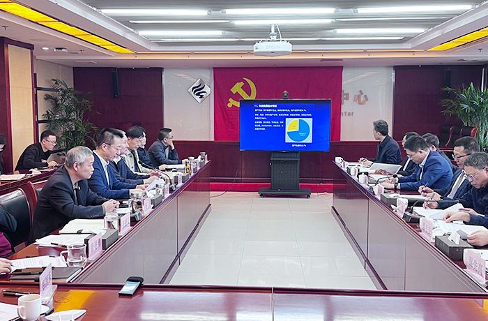 北京市水务局党组书记、局长潘安君一行赴ok138cn太阳集团古天乐就水务新发展工作进行座谈